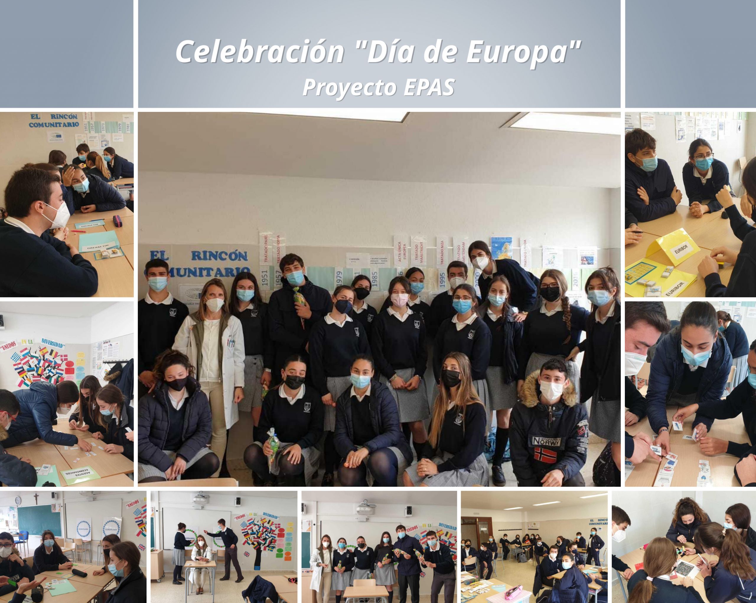 Collage celebración Día Europa
