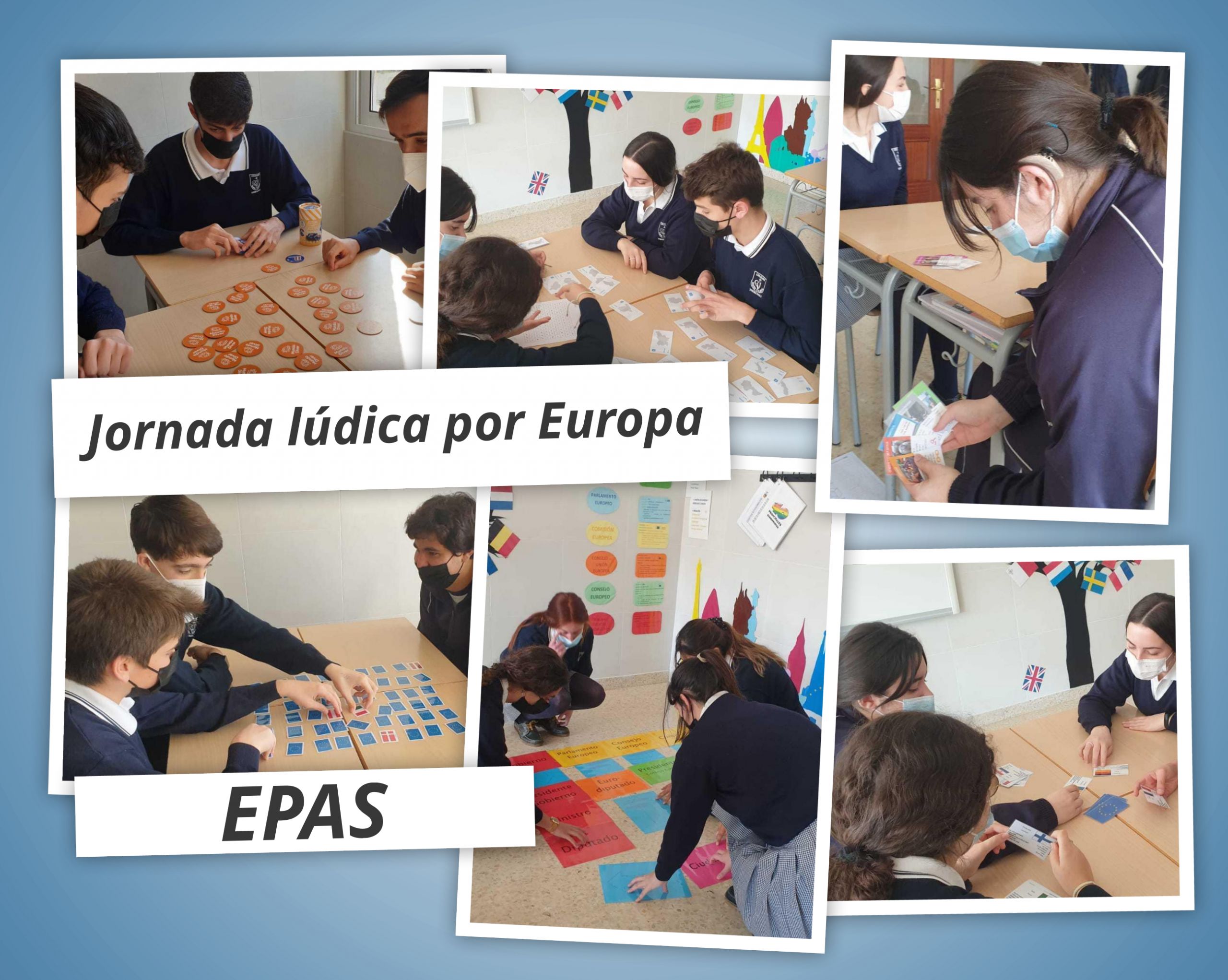 Collage Jornada lúdica UE1