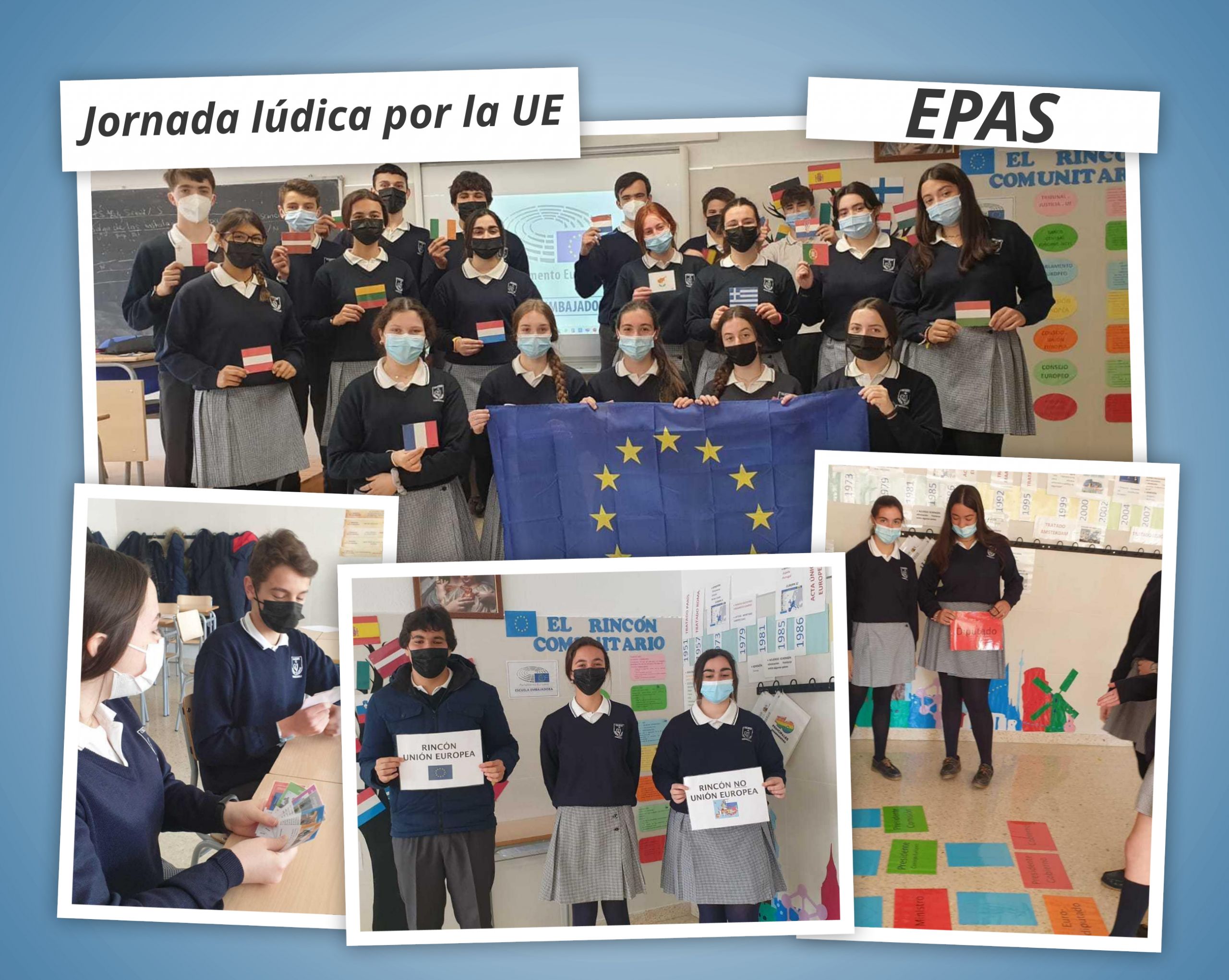 Collage Jornada lúdica UE3