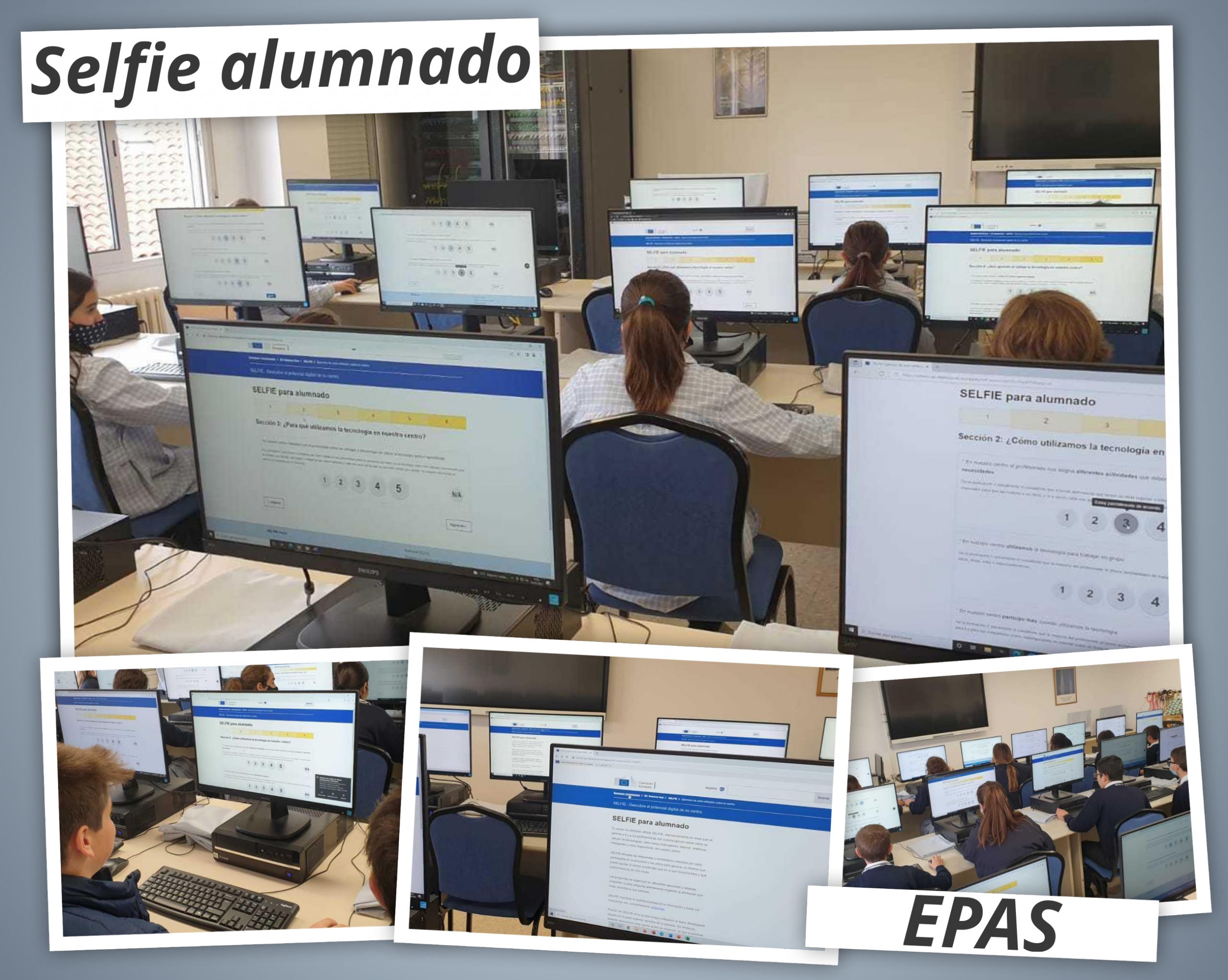 Collage Selfie alumnado